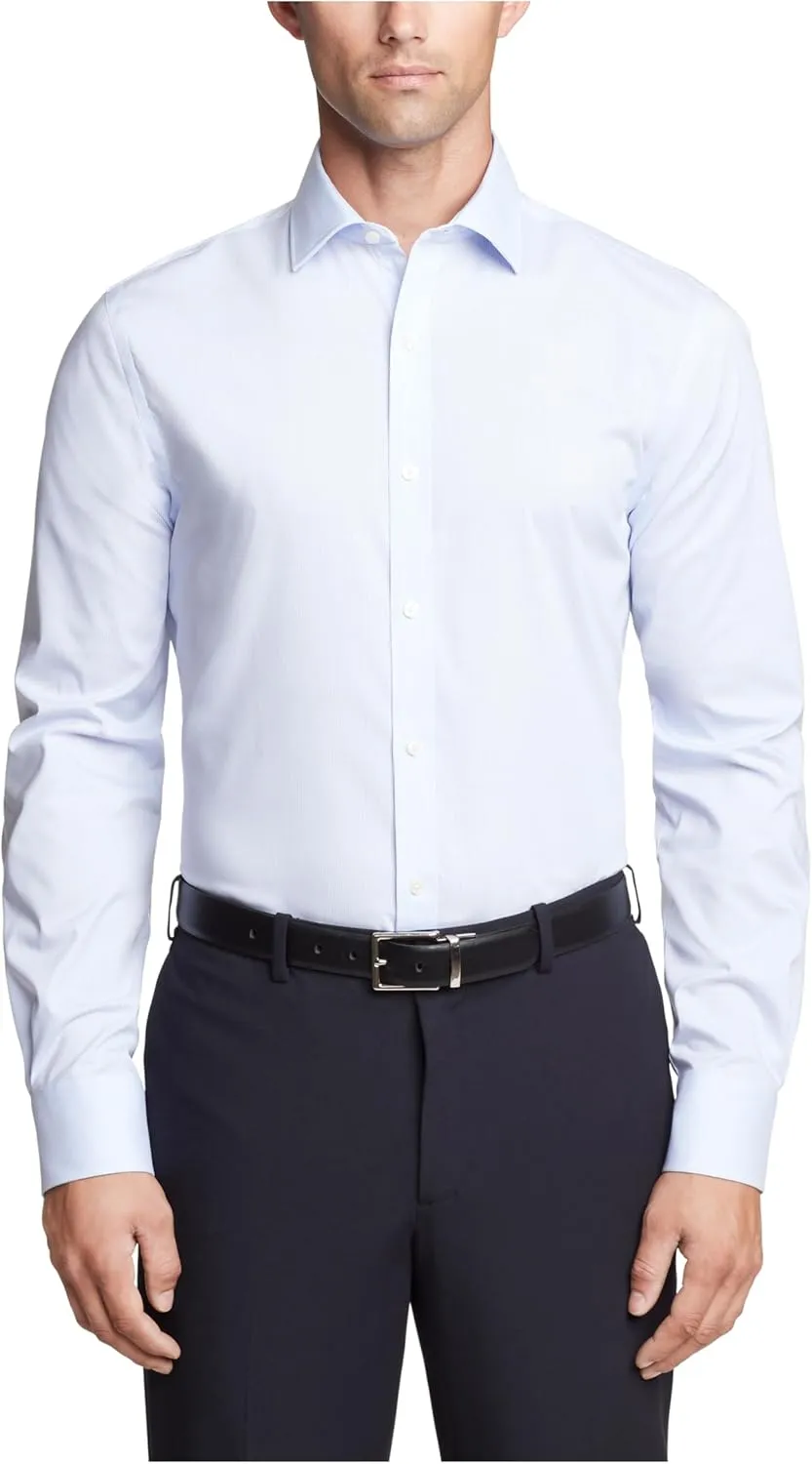 Tommy Hilfiger Men's Dress Shirt Regular Fit Essentials