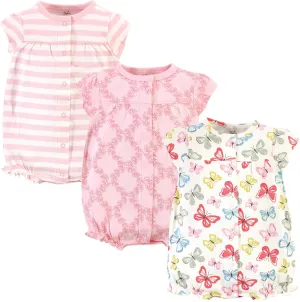 Touched by Nature baby-boys Organic Cotton Rompers