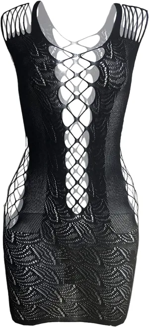 Women Lingerie No Stockings Nightwear Lace Cup Sling Babydoll Sling Bra Panties Mini Bodysuit with Bowknot