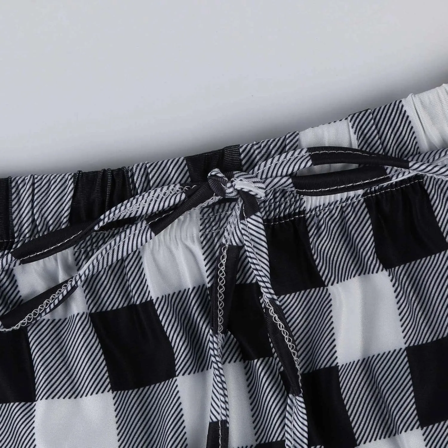 Women Plaid Printed Pants Full Length Long Trousers Sports Pants Business Casual Trousers