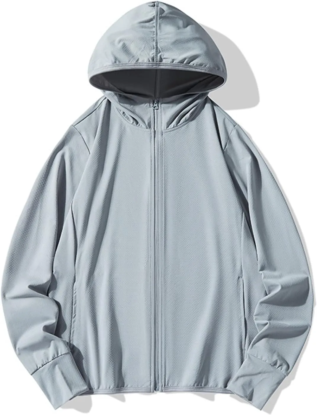 Women UPF 50  UV Sun Protection Jacket Soft Smooth Fast Dry Running Shirts Rash Guard Shirt Hooded with Pockets
