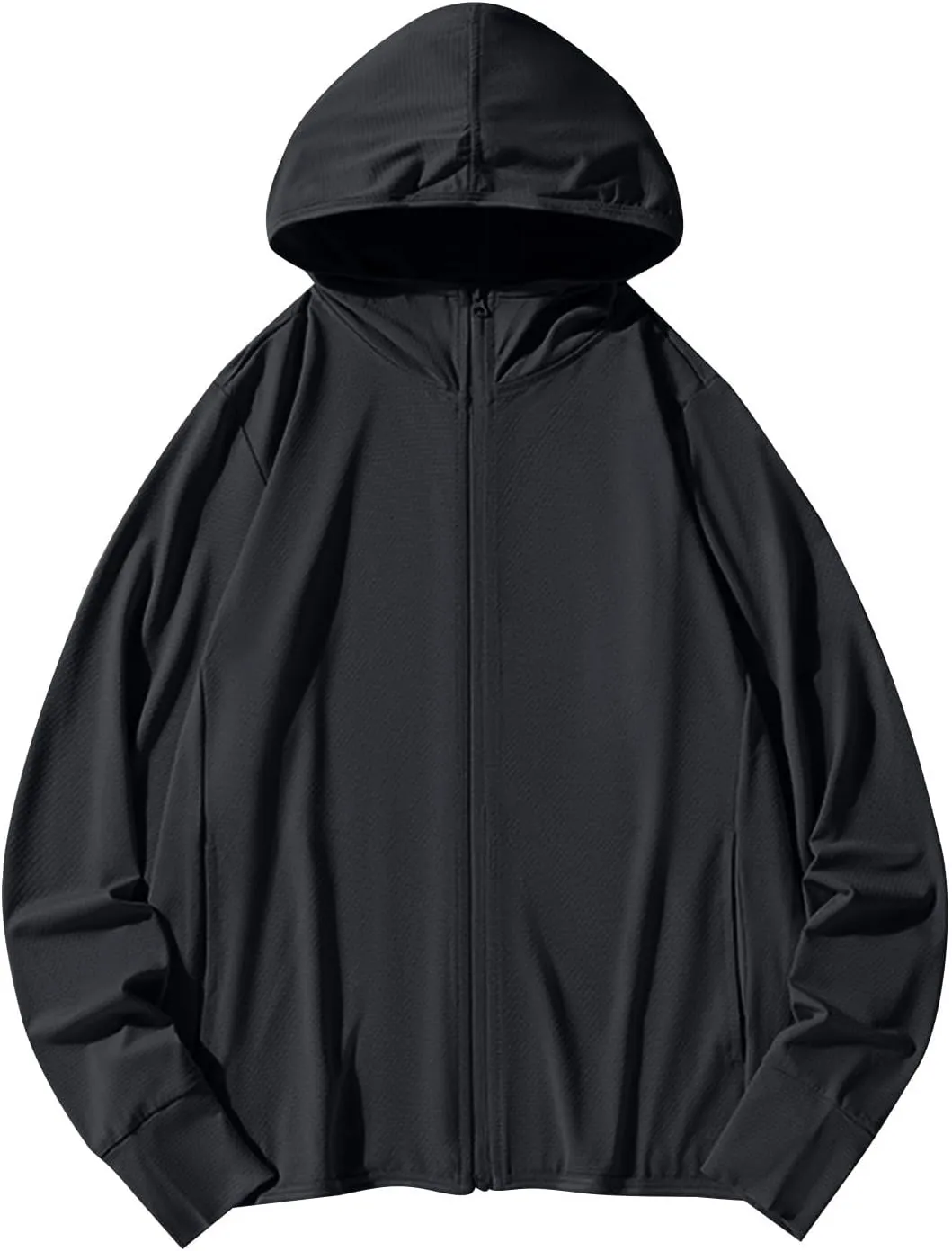 Women UPF 50  UV Sun Protection Jacket Soft Smooth Fast Dry Running Shirts Rash Guard Shirt Hooded with Pockets