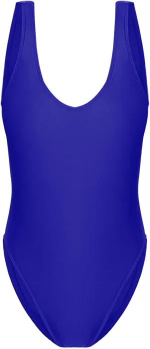 Women Vintage Ruched Push Up One Piece Swimsuit Tummy Control Bathing Suit Square Neck Swimwear High-Waisted Monokini