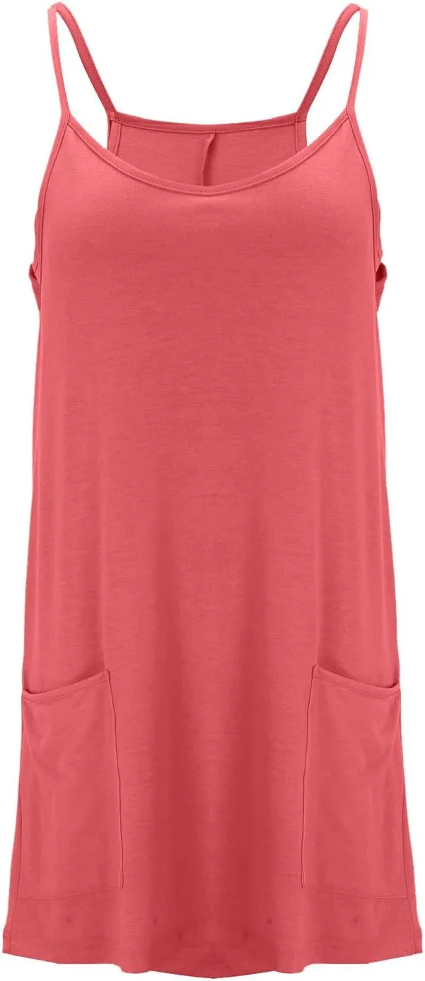 Womens Athletic Mini Dress Summer Romper Dresses Spaghetti Strap Sundress with Built-in Shorts Tennis Workout Rompers
