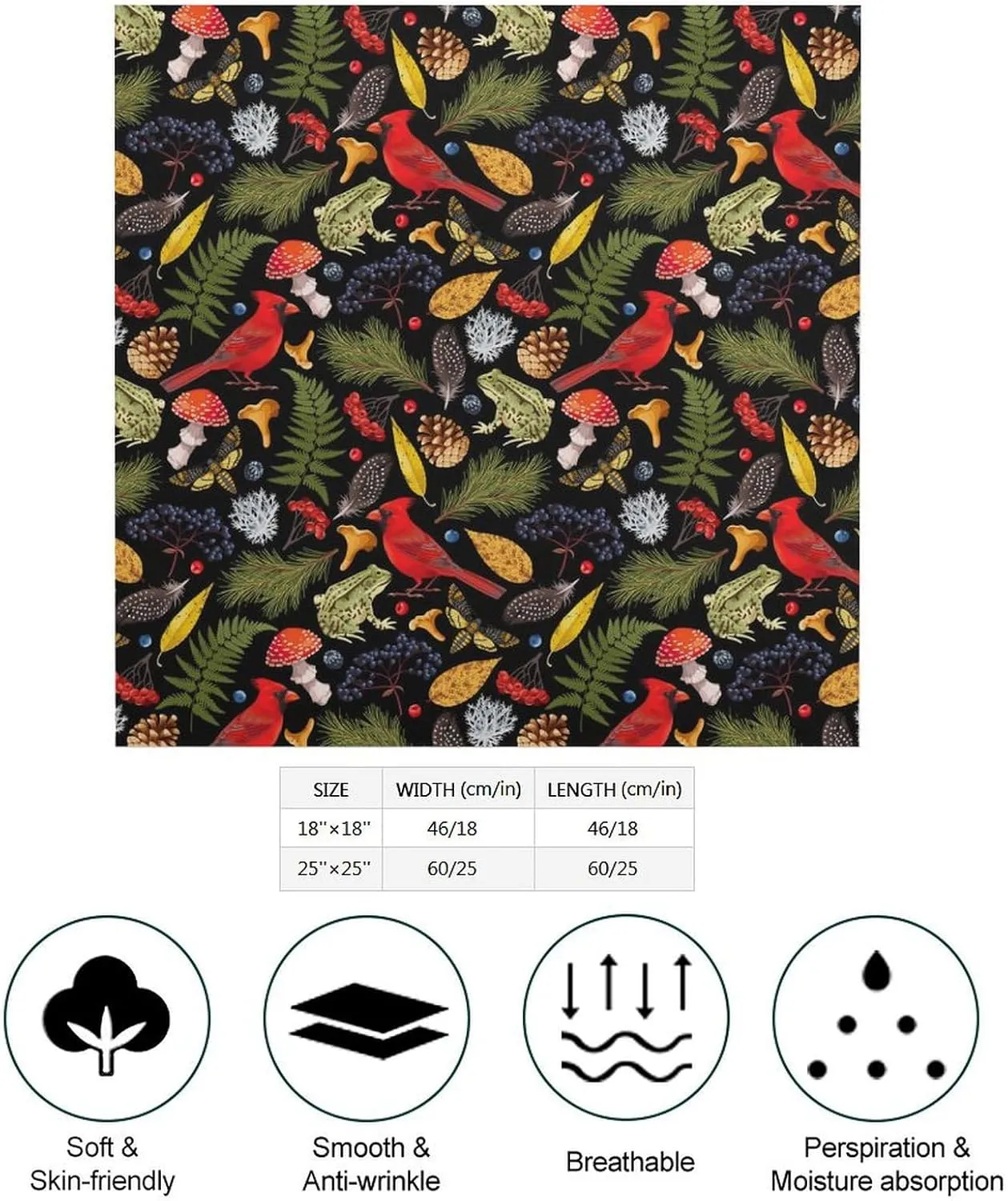 Women's Fashion Classic Silk Kerchief Scarf