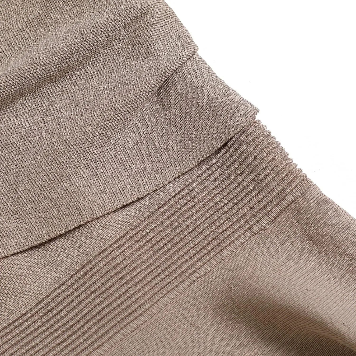 Women's Long Sleeve Wrap Midi Dresses A Line Swing Dress