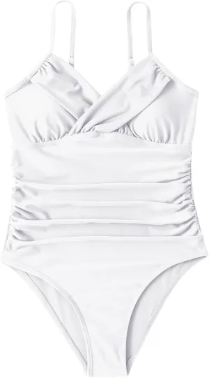 Womens One Piece Swimsuits Sleeveless Tummy Control Thong Bathing Suit Fashion Full Coverage Slim Fit Holidays Swimwear
