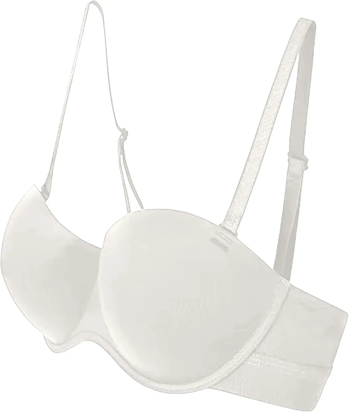 Women's Seamless No Underwire Bra Soft Push Up Comfy Breathable Bra Spaghetti Strap Wireless Lift Everyday Bralettes