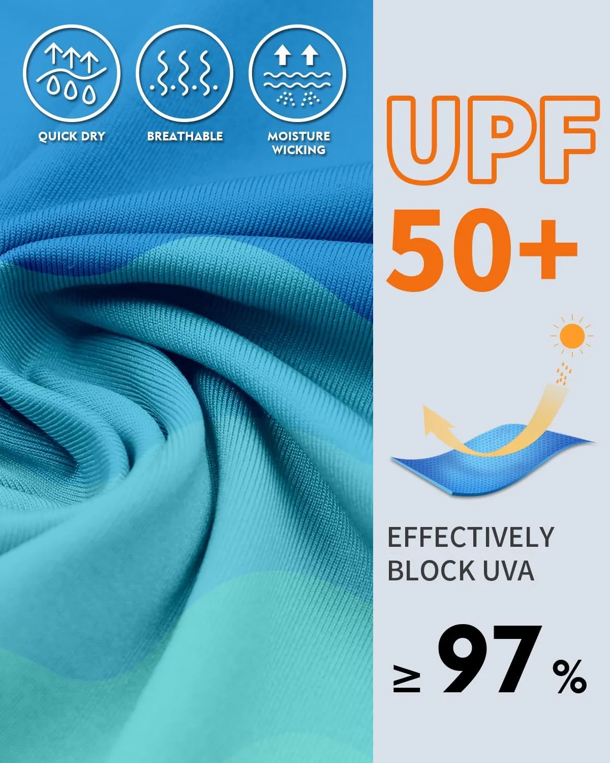 WOWENY Women Rash Guard Sleeveless Swim Shirts UPF 50 Sun Protection Swimsuit Tops Bathing Suit Top No Bottom